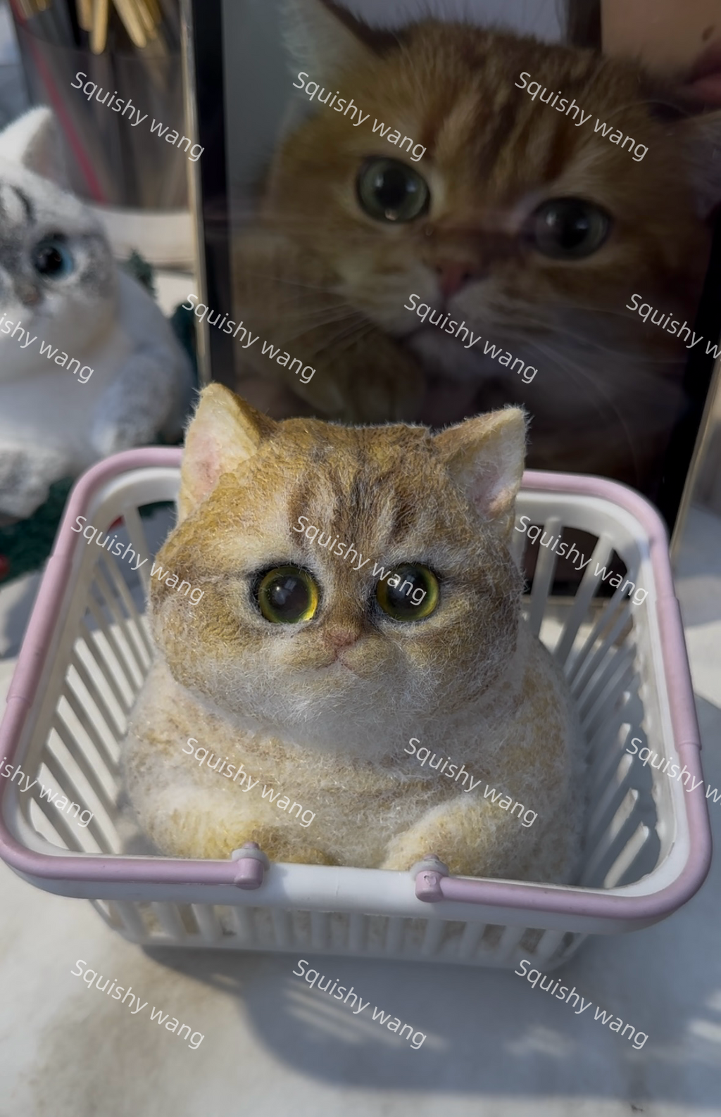 A002: Customized Chubby Big Size Silicone Cat