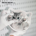 B07:Skinny Cat With Pink Paws And Blue Eyes
