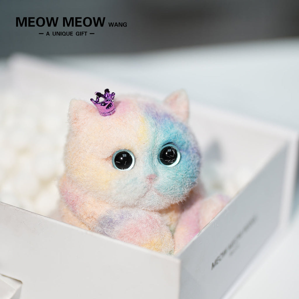C43:A Rainbow Cat With A Huge Tail