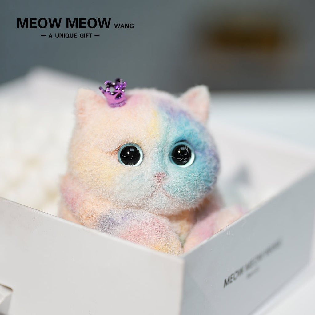 C43:A Rainbow Cat With A Huge Tail