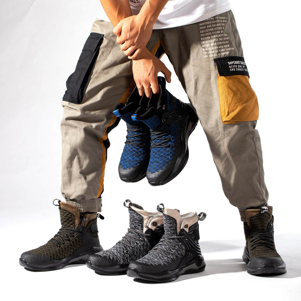 QD Comfortable Steel Toe Work Boots