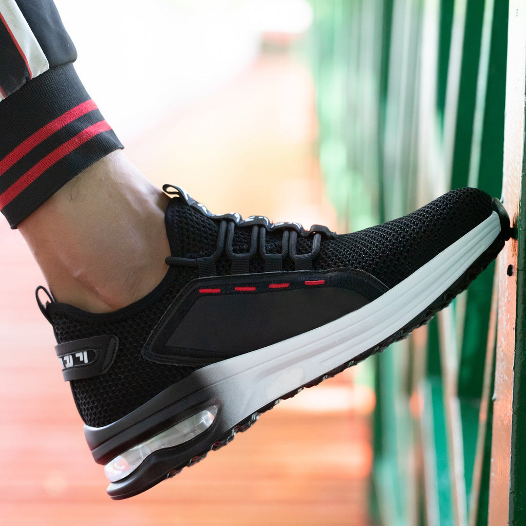QD Breathable Lightweight Steel Toe Shoes