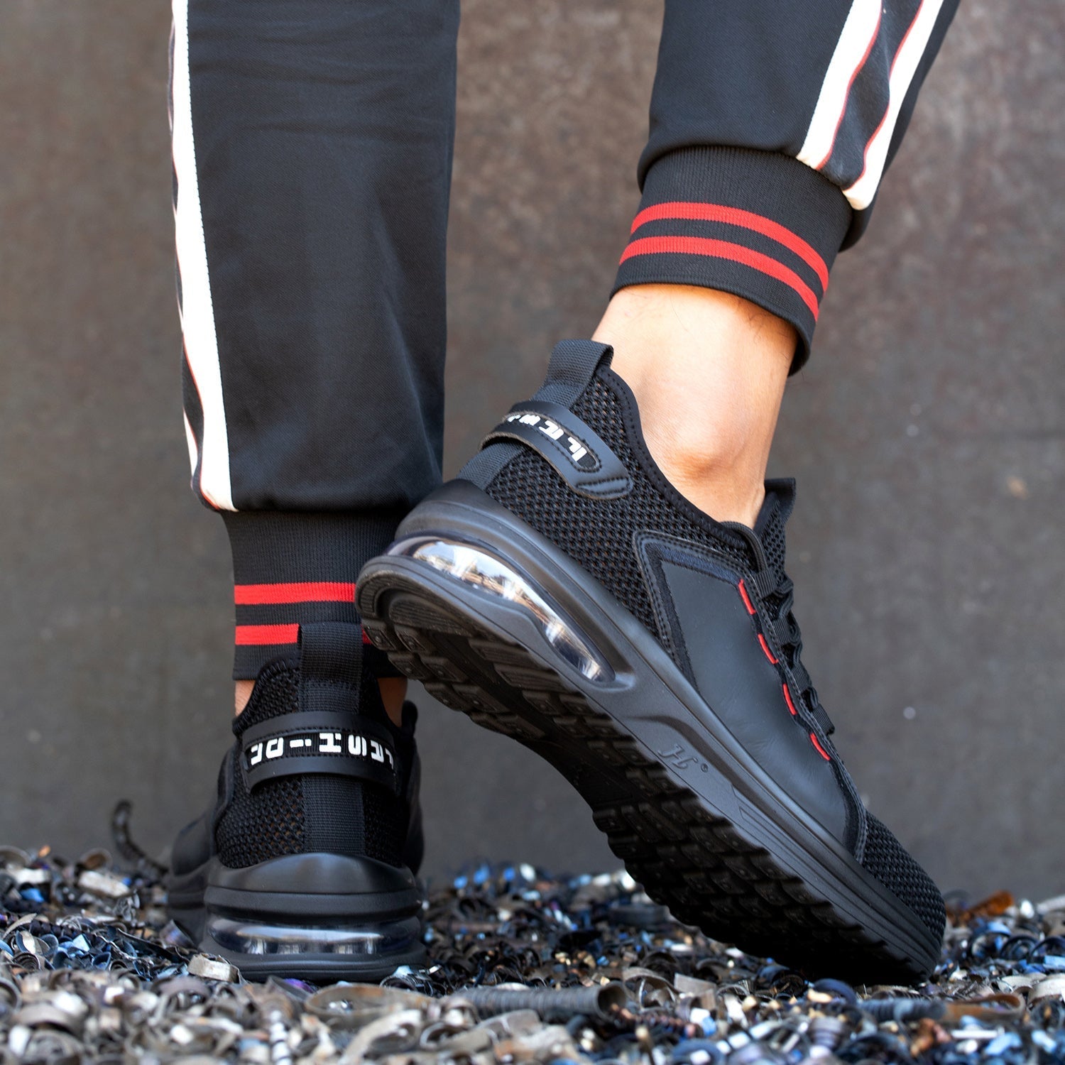 QD Breathable Lightweight Steel Toe Shoes