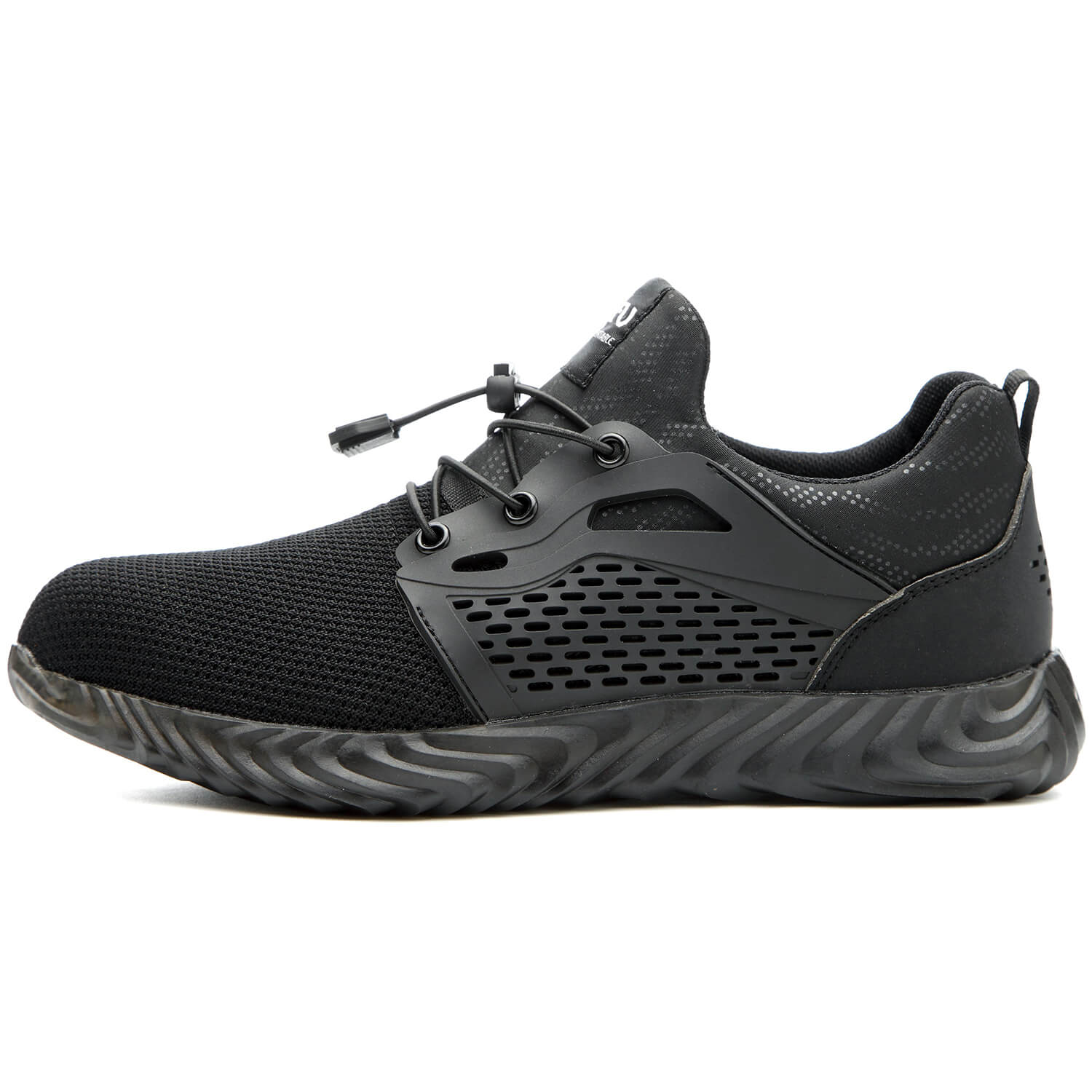QD Breathable Non-Slip Steel Toe Safety Shoes