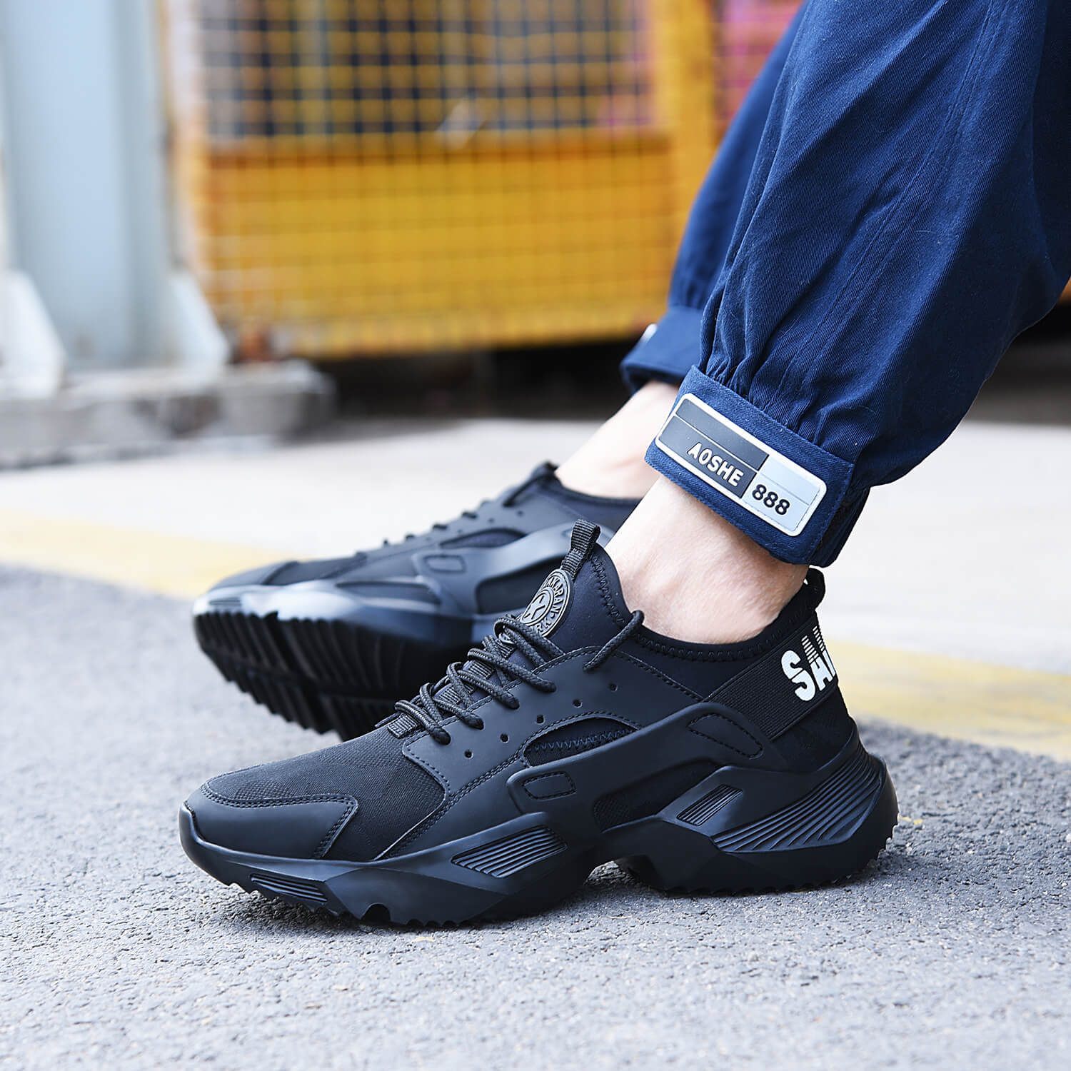 QD Steel Toe Lightweight Work Sneakers