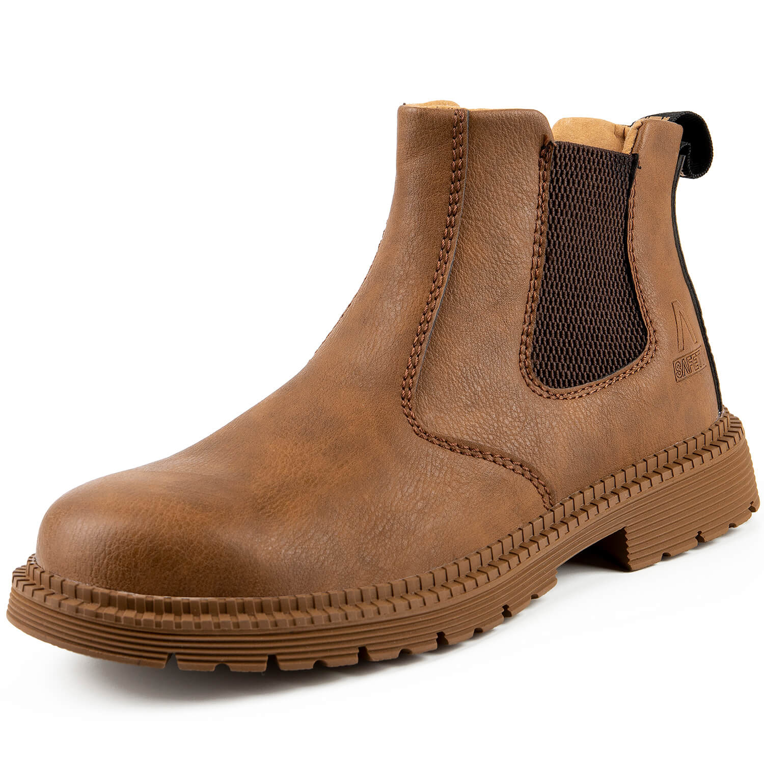 QD Waterproof Slip-On Steel Toe Boots