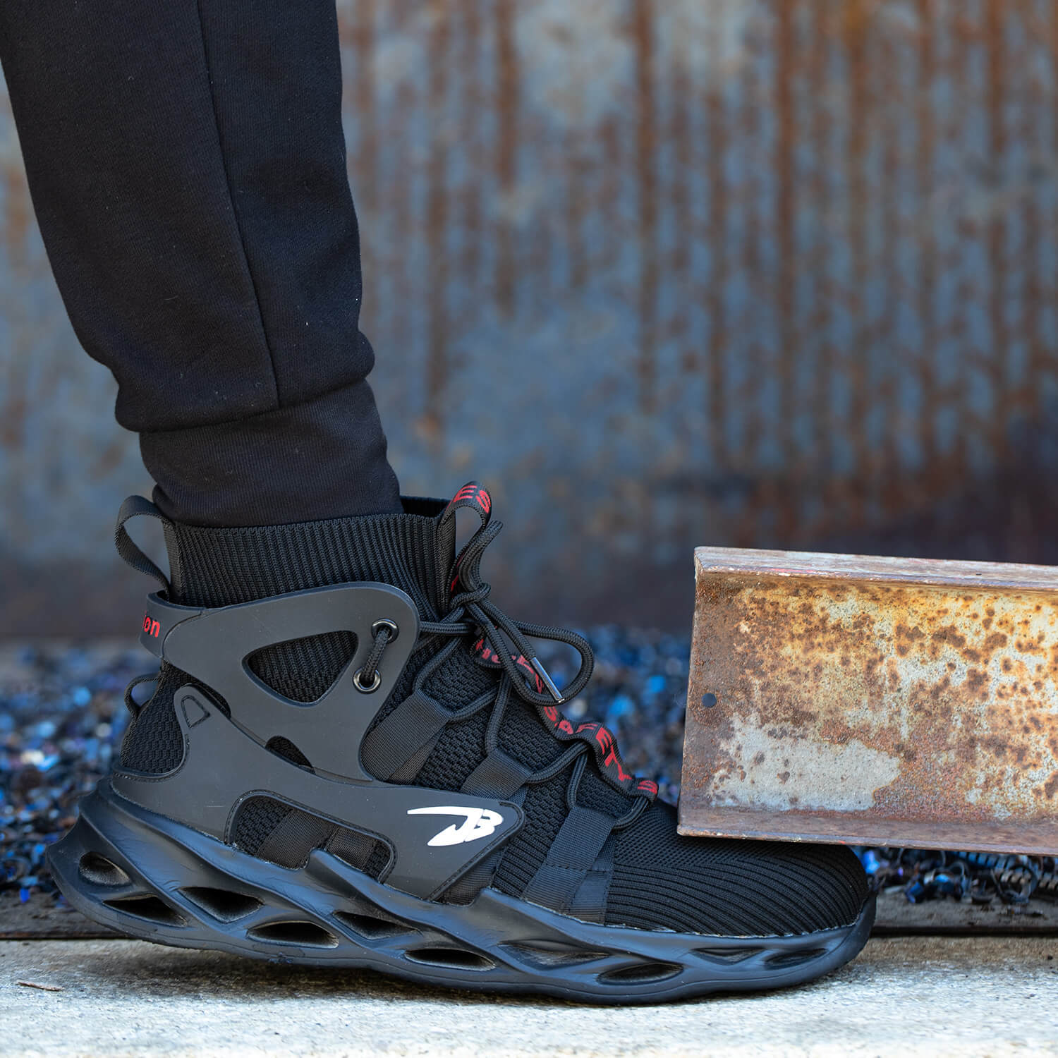 QD Comfortable Steel Toe Safety Shoes