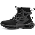 QD Men's High-Top Steel Toe Work Shoes