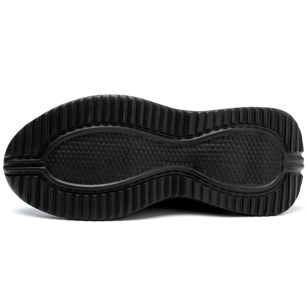 QD Men's High-Top Steel Toe Work Shoes