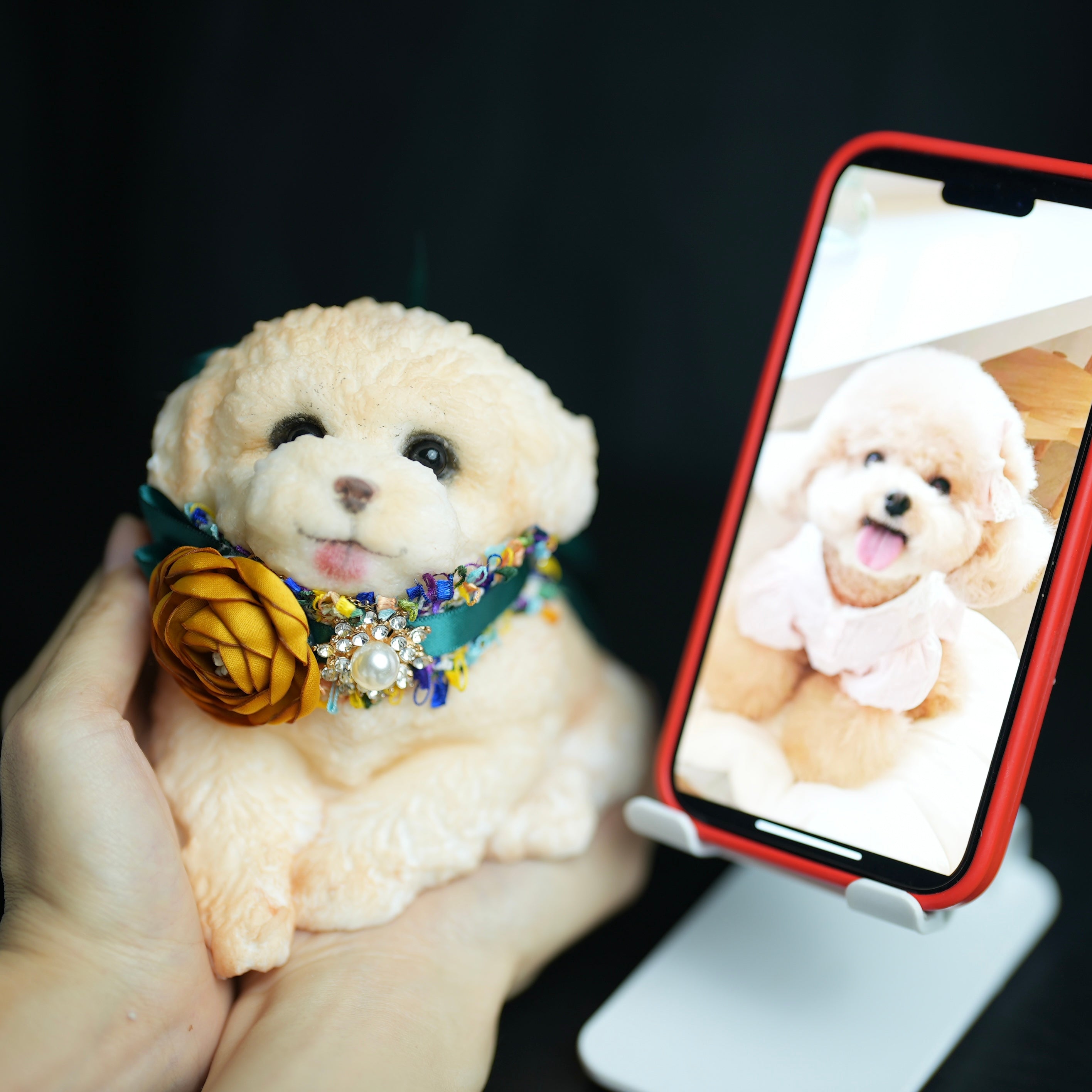 D001: Customized Cute Puppy Silicone Squishy Toy(All breeds of dogs can be customized)——'chat' icon on the left bottom photos to us