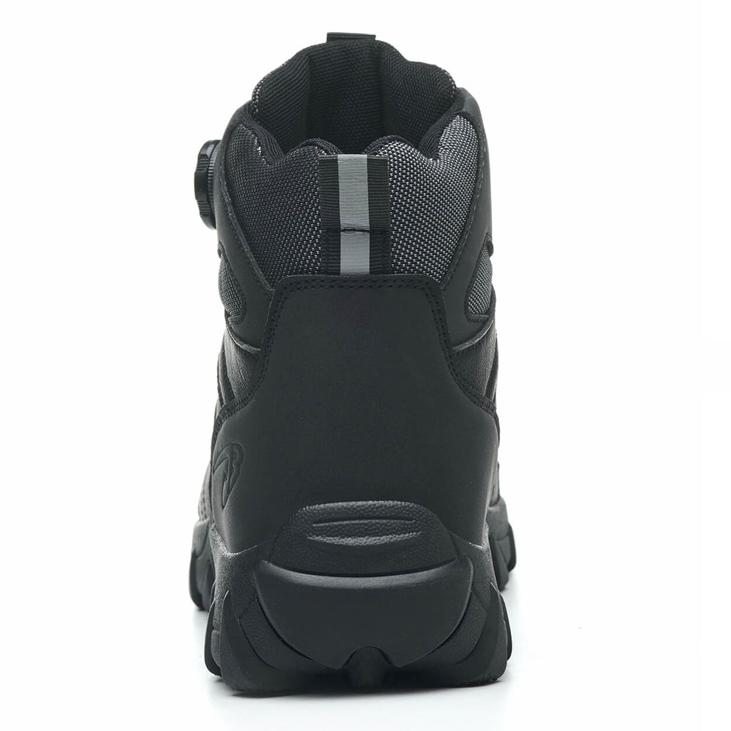 QD 6" Knob-Lacing Non-Slip Steel Toe Boots