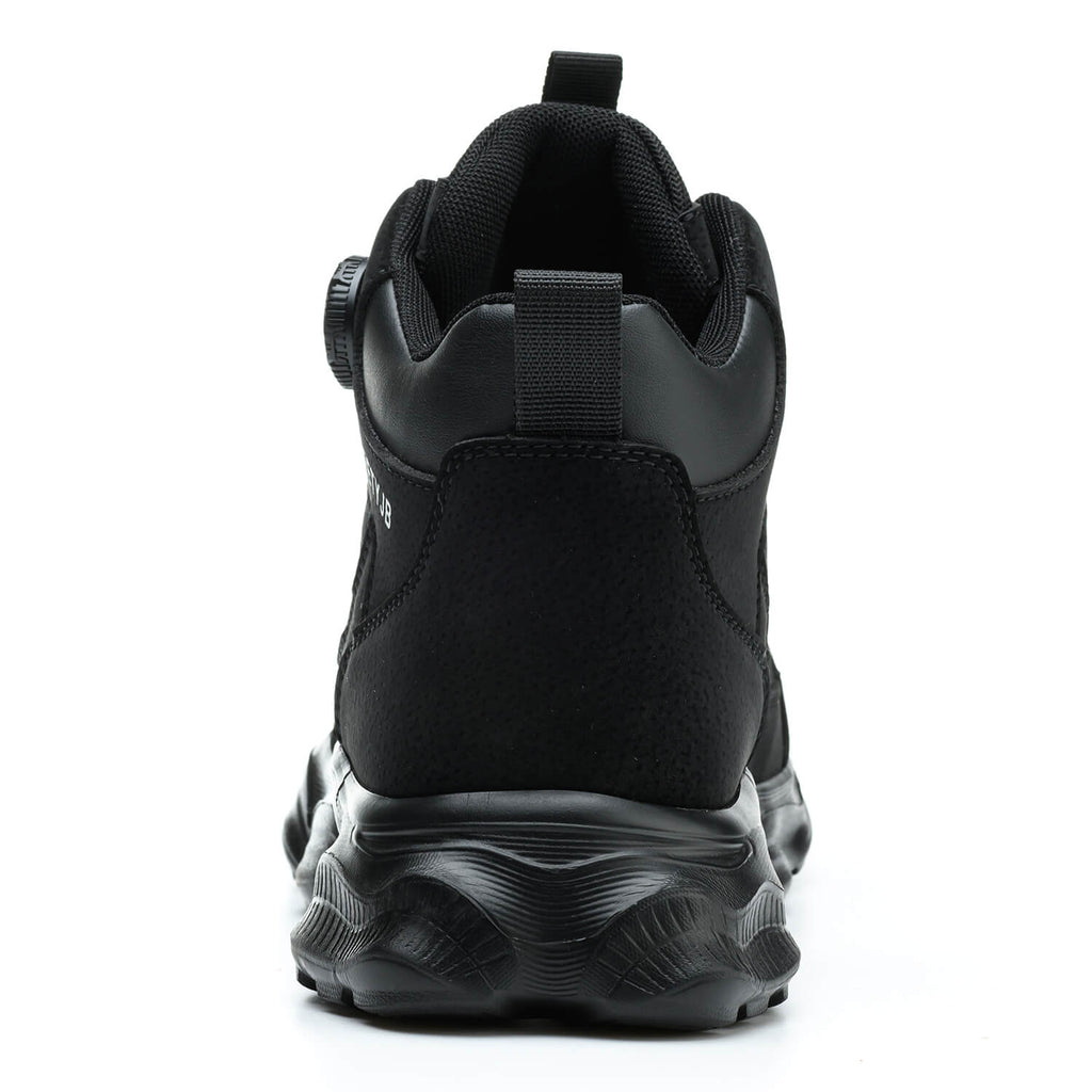 QD Steel Toe Knob-Lacing Lightweight Work Boots