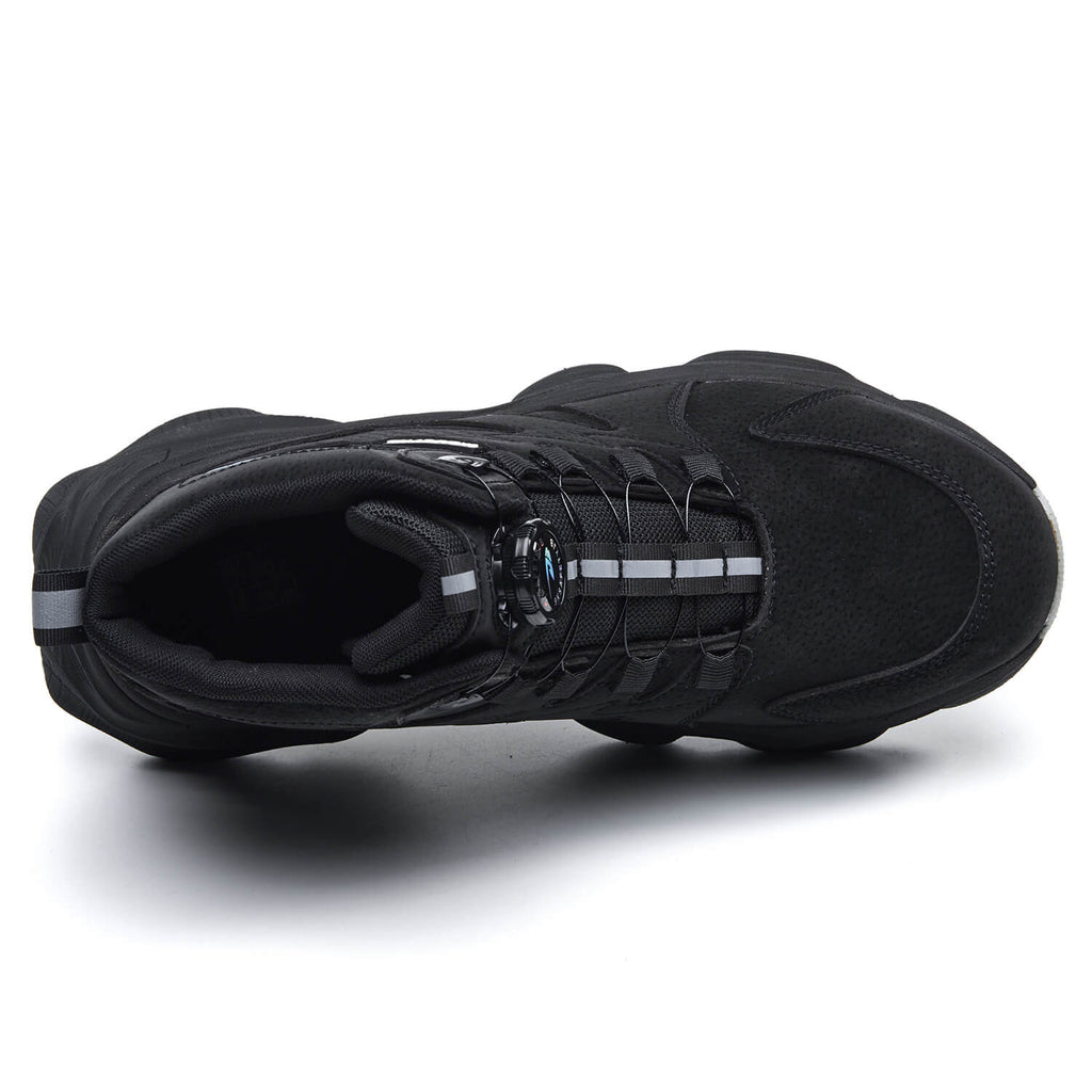 QD 6" Steel Toe Knob-Lacing Non Slip Work Boots
