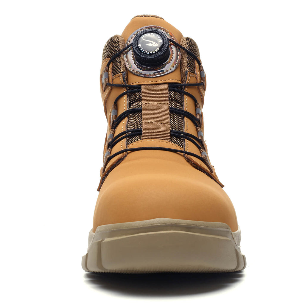 QD 6" Knob-Lacing Waterproof Steel Toe Boots