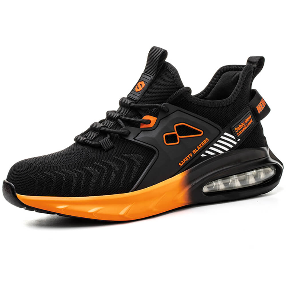QD Air Cushion Stylish Steel Toe Sneakers
