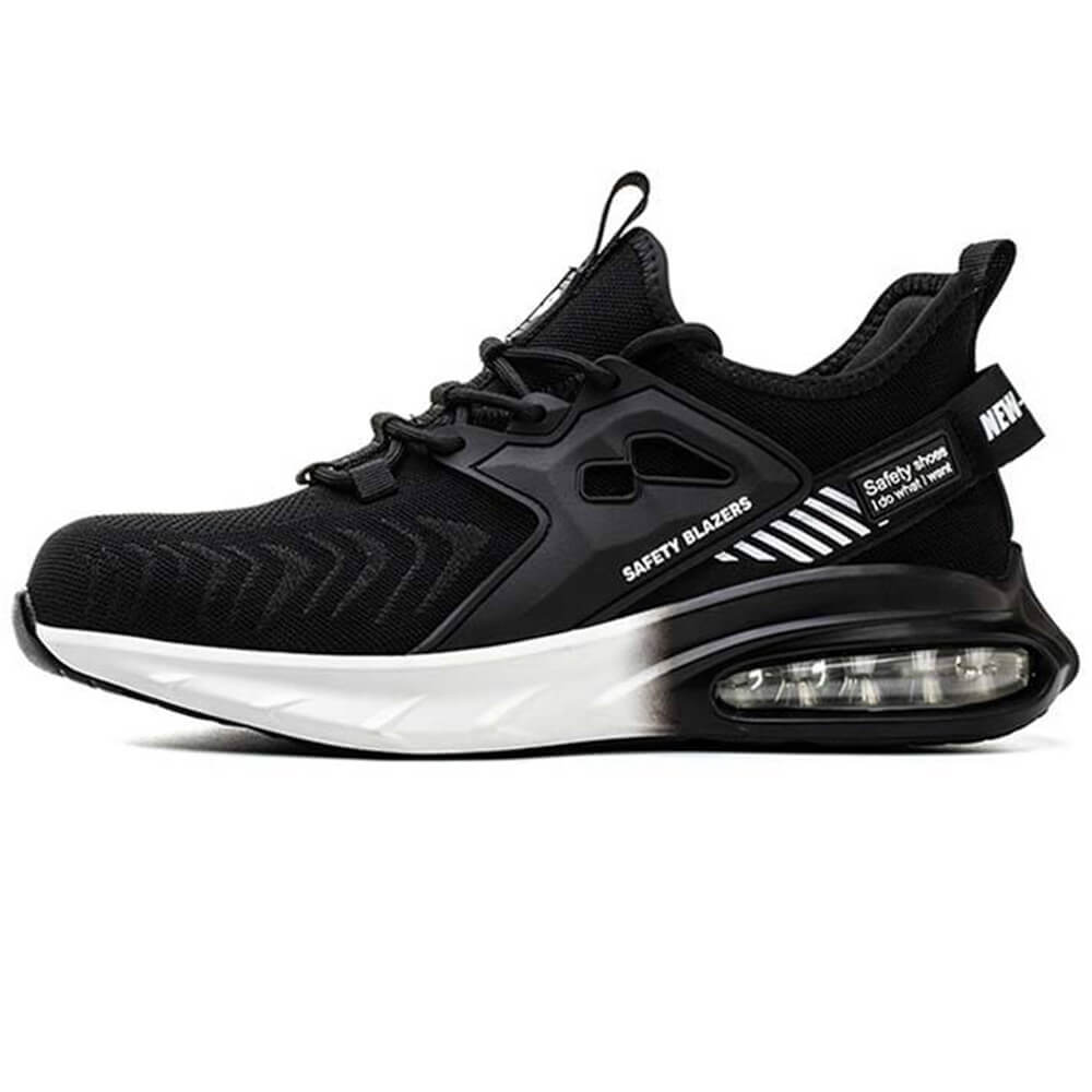 QD Air Cushion Stylish Steel Toe Sneakers