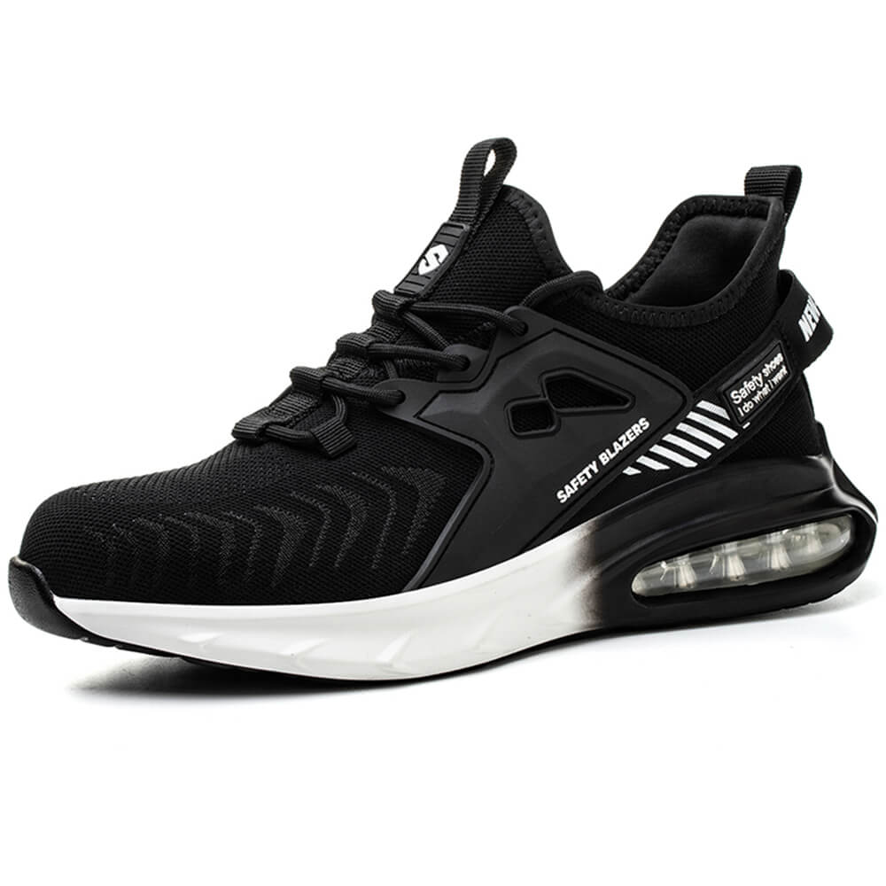 QD Air Cushion Stylish Steel Toe Sneakers