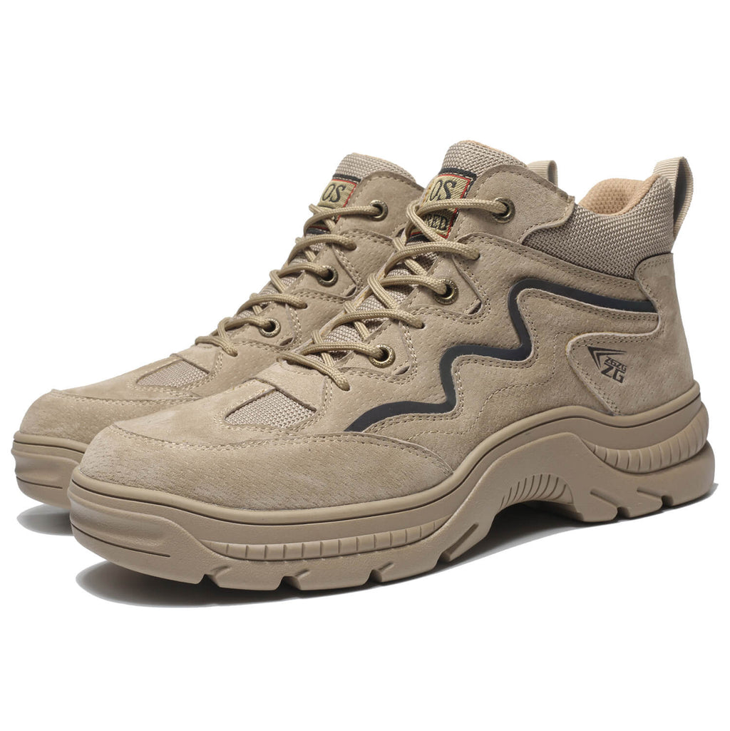 QD Comfortable Anti-Slip Steel Toe Boots