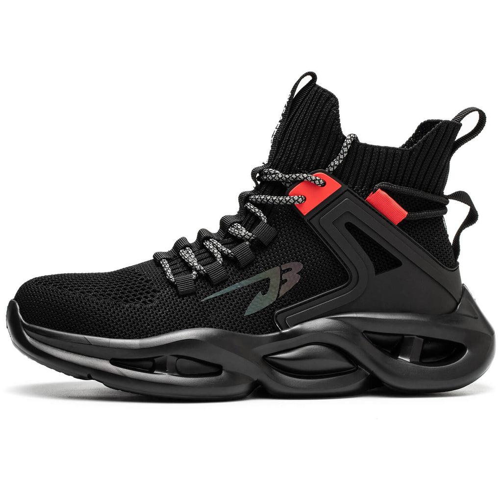QD Comfortable High-Top Steel Toe Shoes