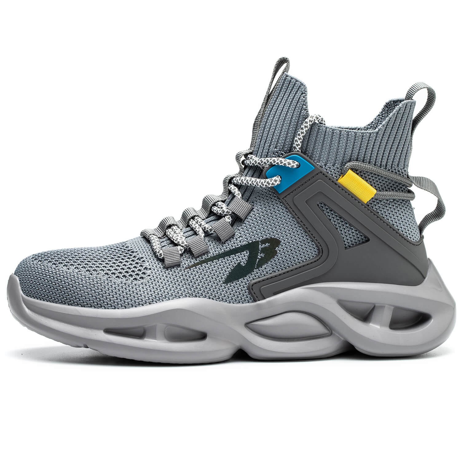 QD Comfortable High-Top Steel Toe Shoes