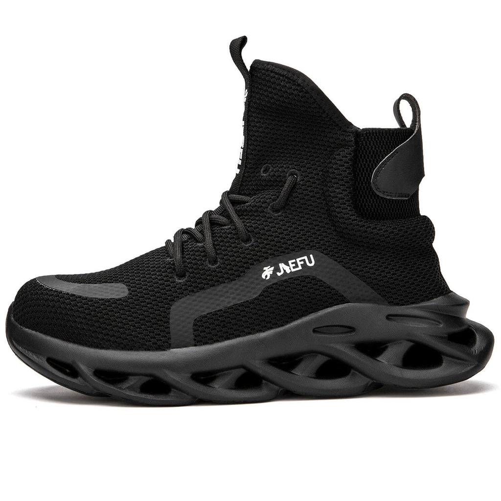 QD Comfortable Lightweight Steel Toe Shoes