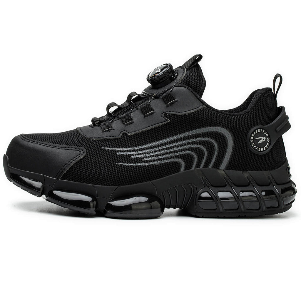 QD Knob Lacing Steel Toe Work Shoes