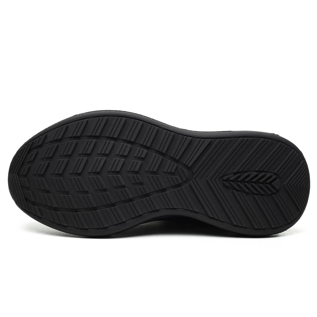 QD Knob Lacing Water-resistant Steel Toe Sneakers