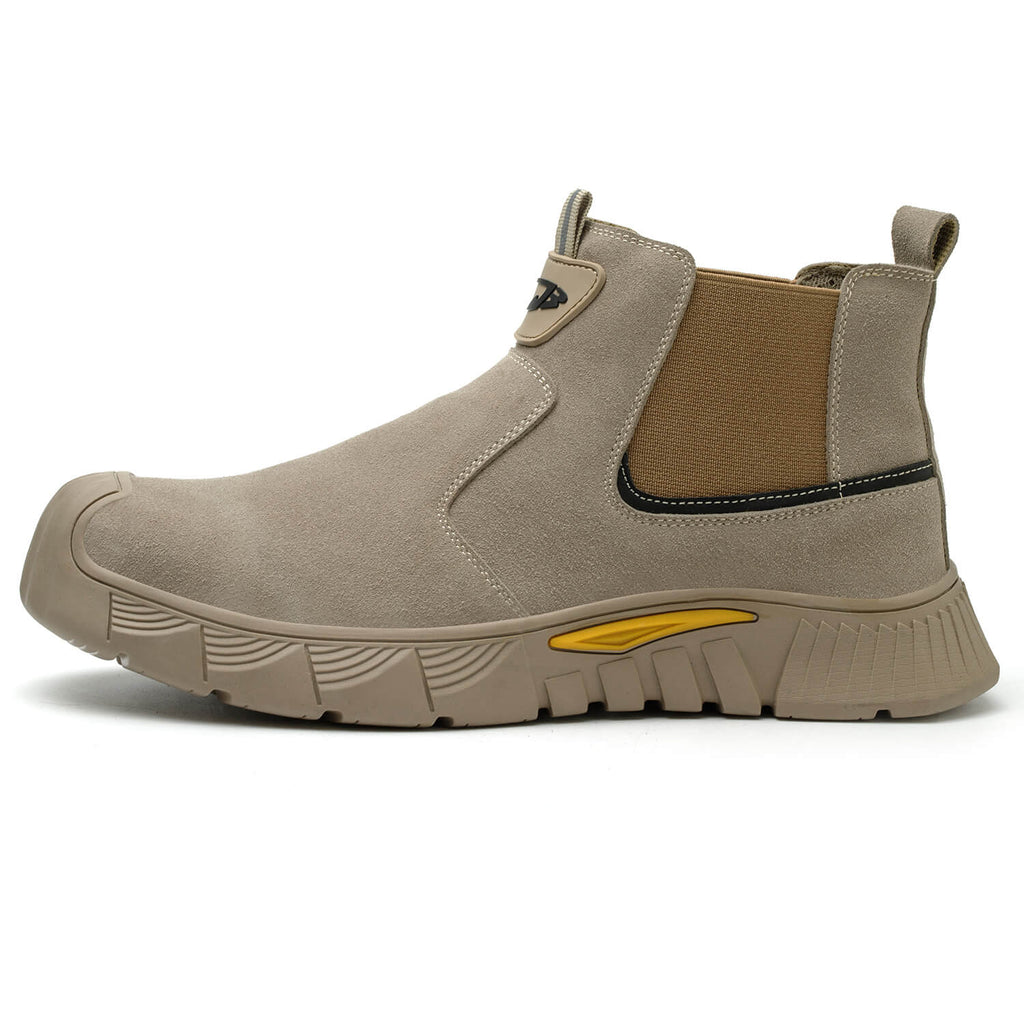 QD Slip-On Steel Toe Work Boots