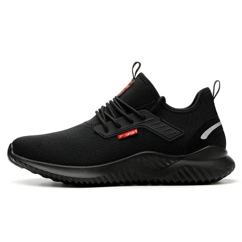 QD Steel Toe Breathable Non-Slip Work Shoes
