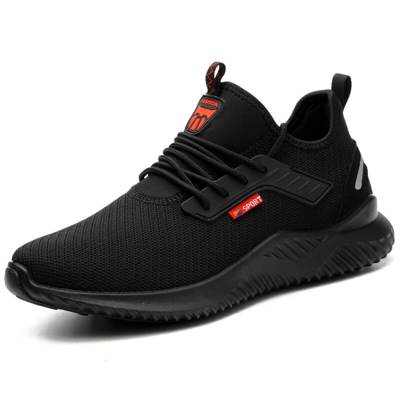 QD Steel Toe Breathable Non-Slip Work Shoes