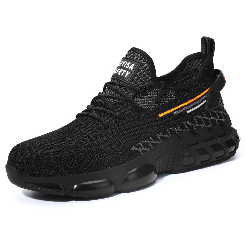 QD Steel Toe Breathable Lightweight Work Sneakers