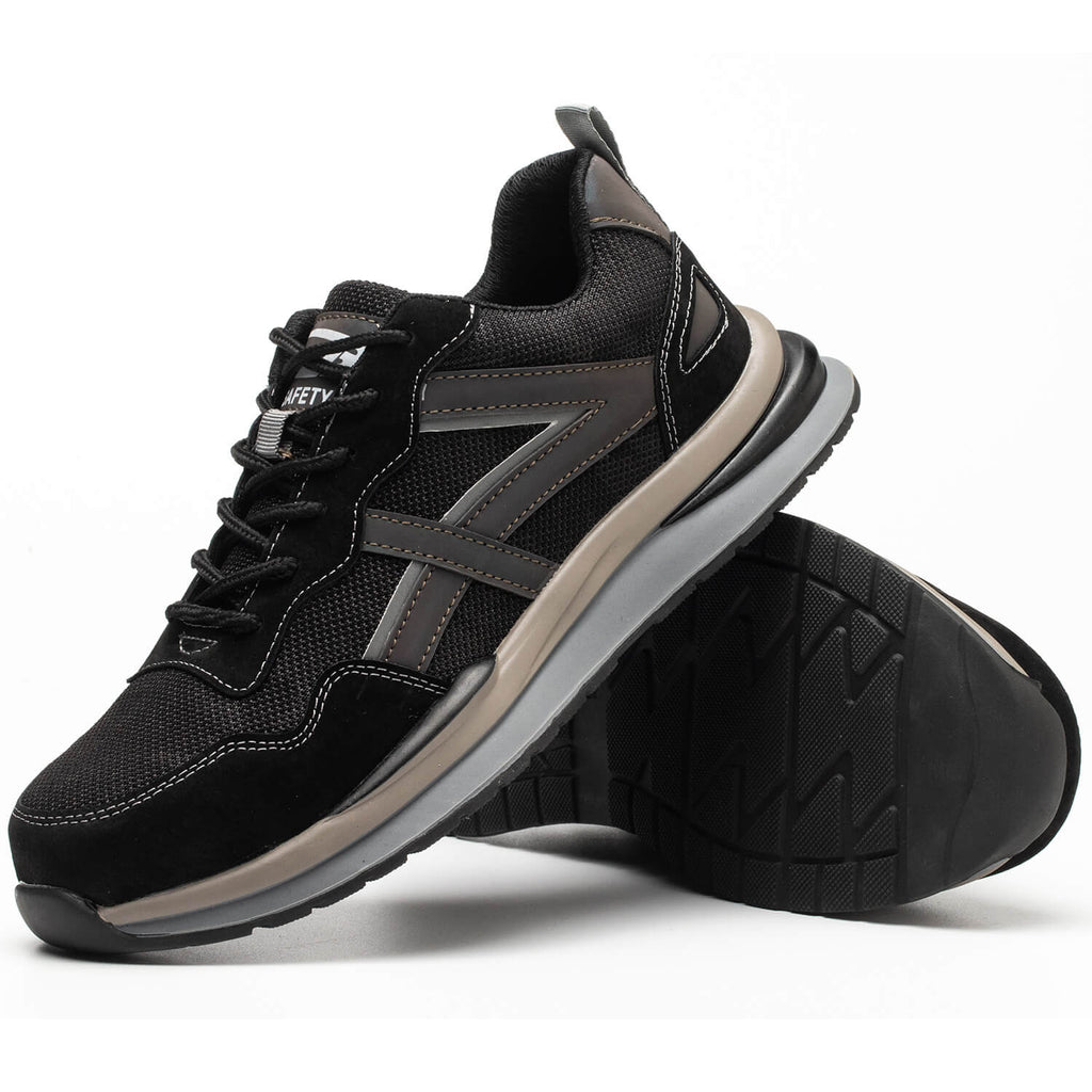 QD Steel Toe Breathable Work Shoes
