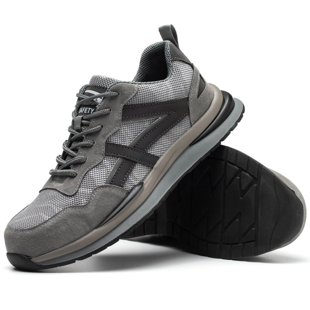 QD Steel Toe Breathable Work Shoes