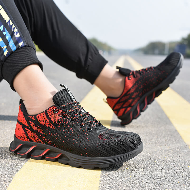 QD Steel Toe Non-Slip Work Sneakers