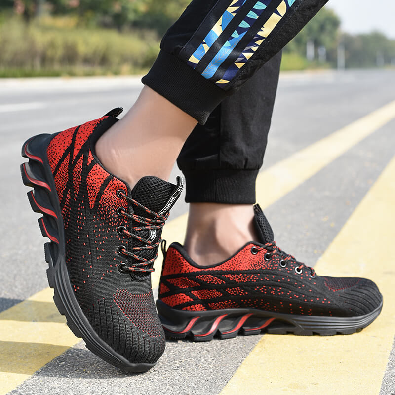 QD Steel Toe Non-Slip Work Sneakers