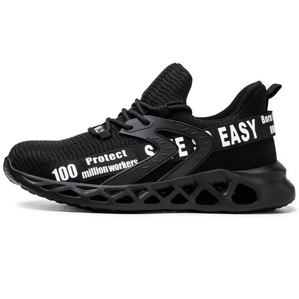 QD Steel Toe Stylish Work Sneakers