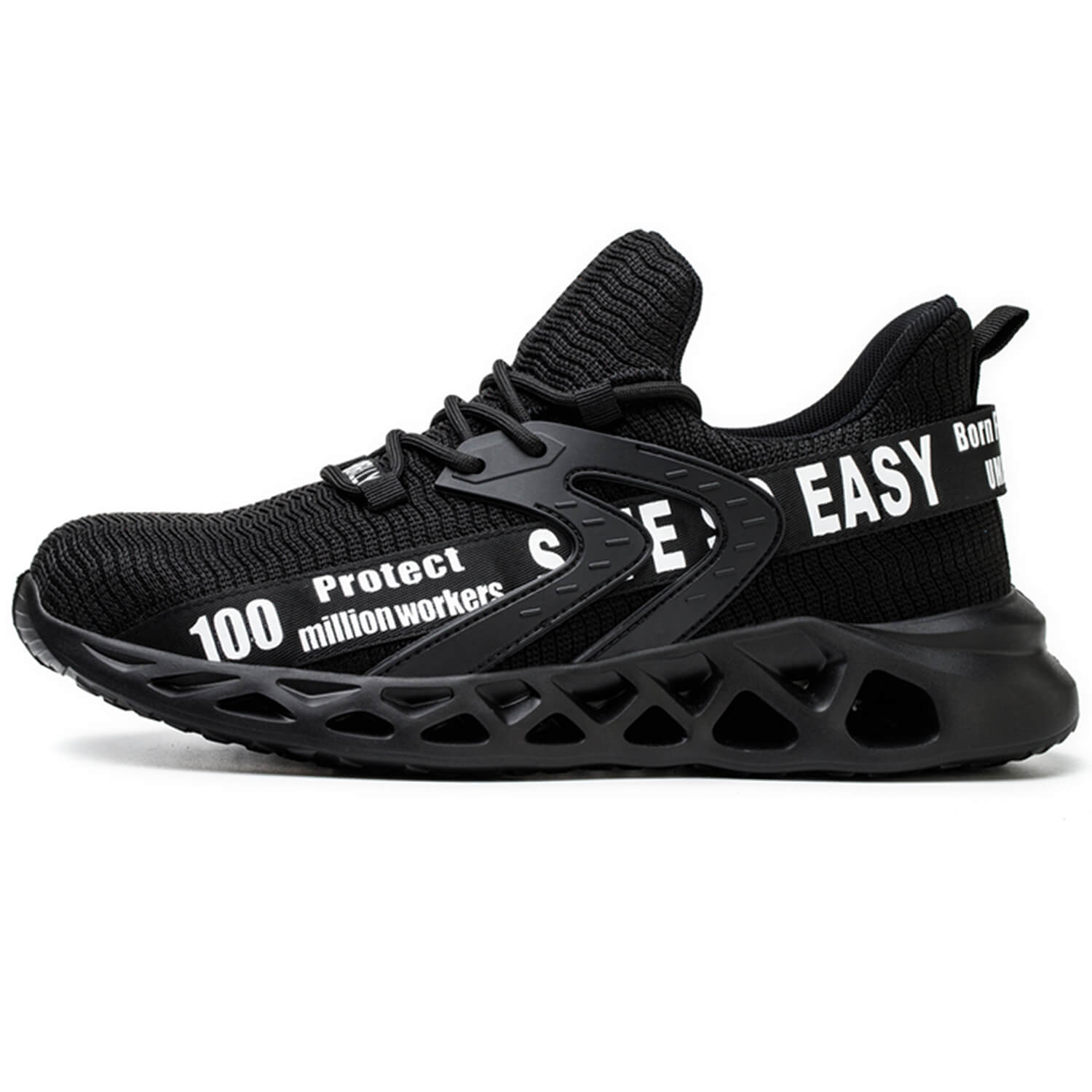 QD Steel Toe Stylish Work Sneakers