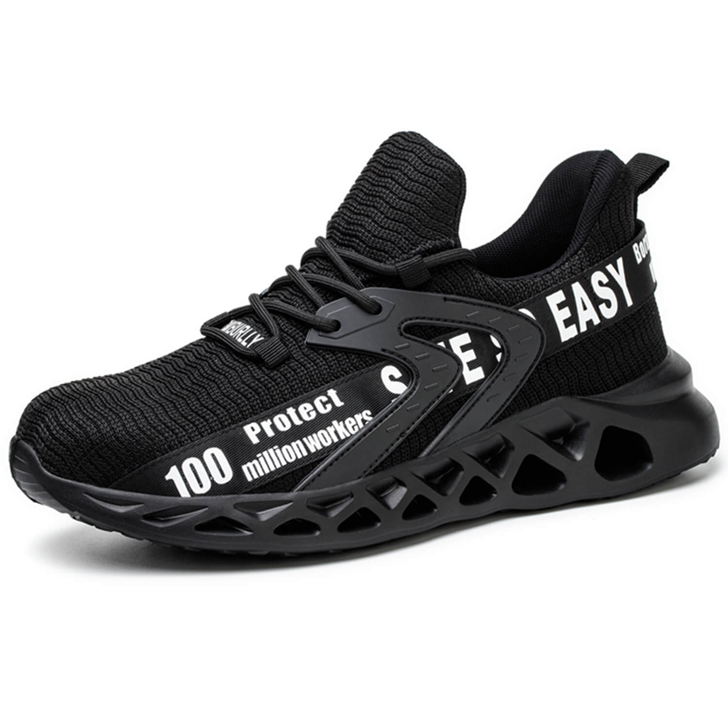 QD Steel Toe Stylish Work Sneakers
