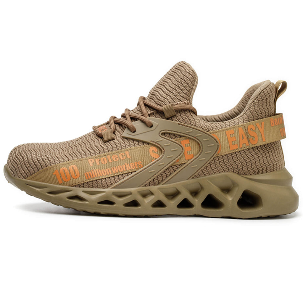 QD Steel Toe Stylish Work Sneakers