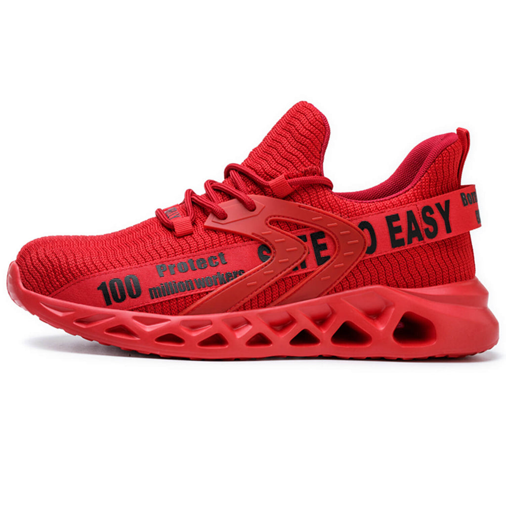 QD Steel Toe Stylish Work Sneakers