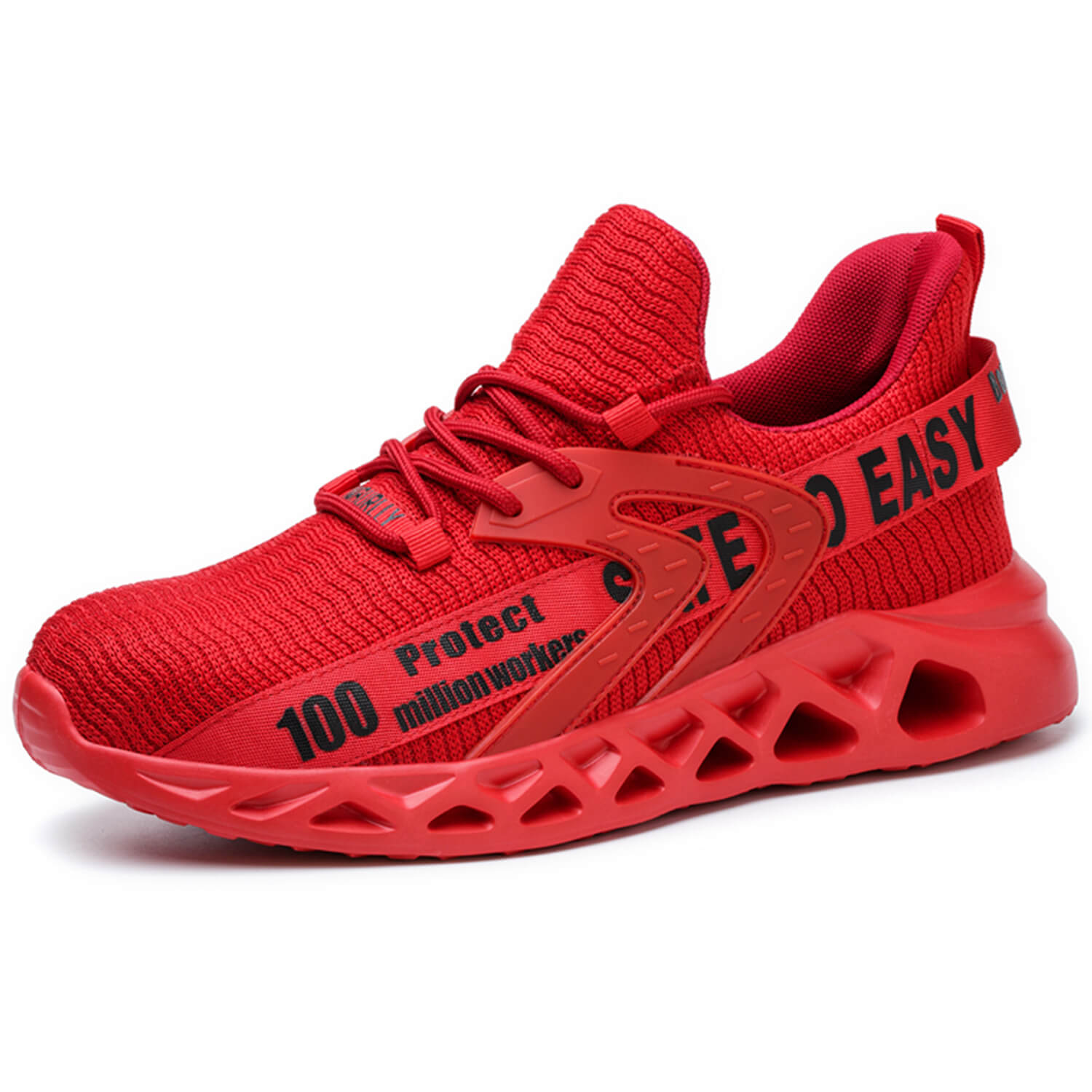QD Steel Toe Stylish Work Sneakers