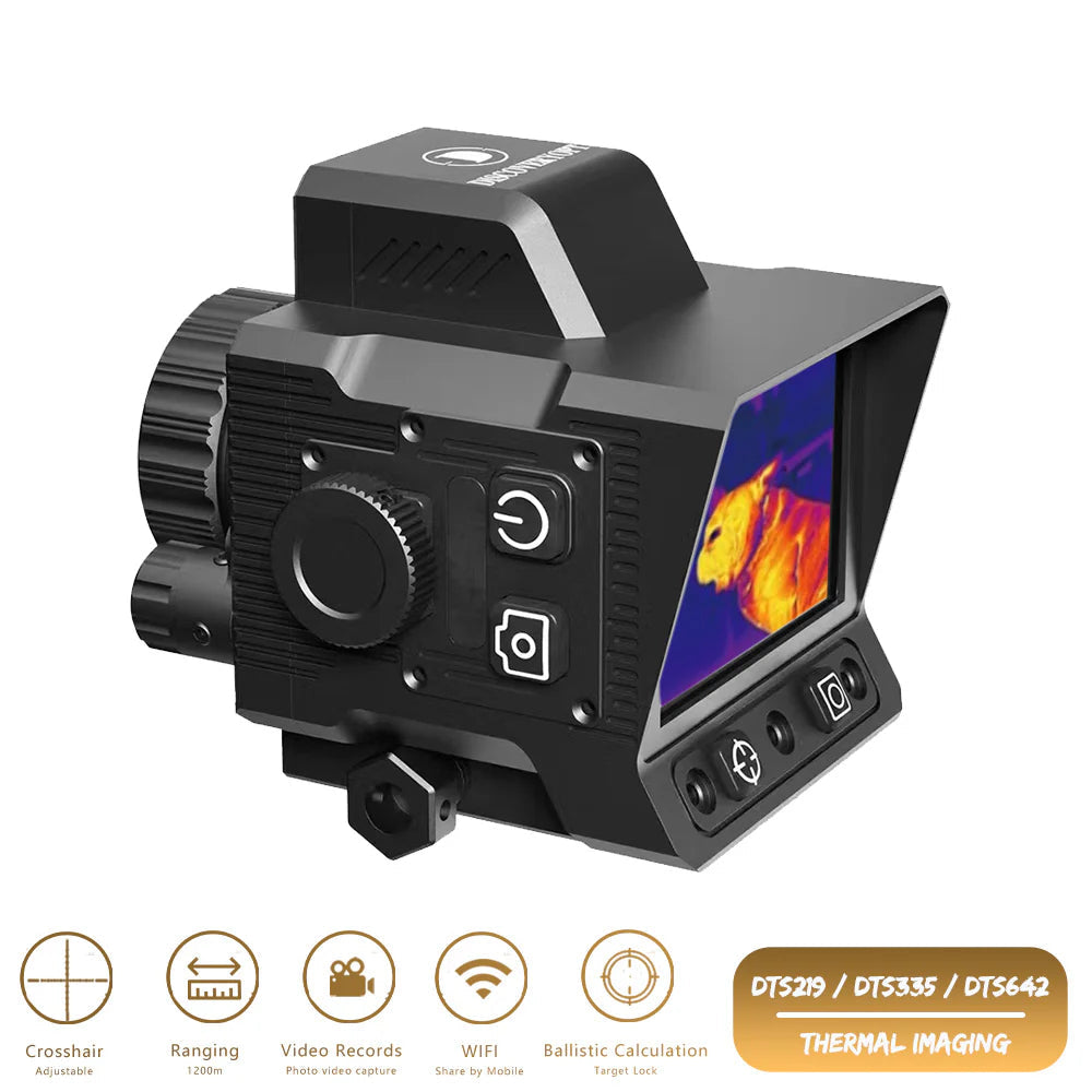 ⚡Warehouse Stock Expiring—Last Batch ⏰ Thermal Imaging Scope | 4 Pseudo-Color Infrared WIFI Shockproof Hunting Clip-on Thermal