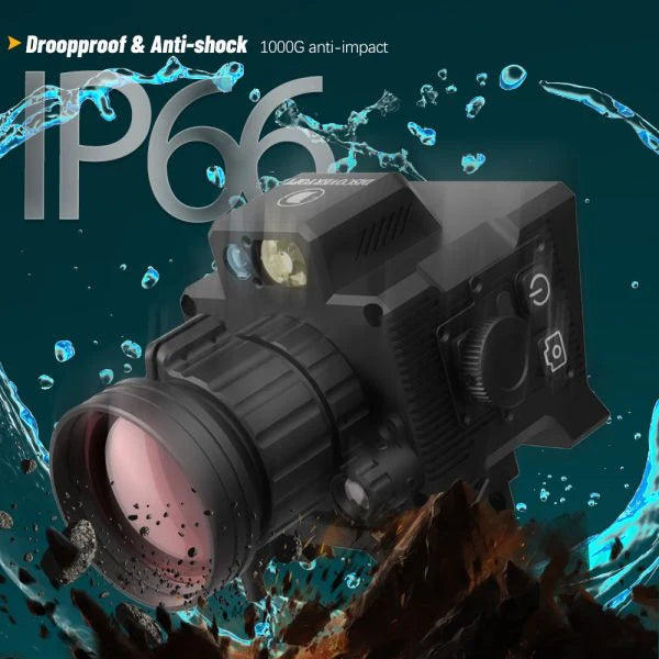 ⚡Warehouse Stock Expiring—Last Batch ⏰ Thermal Imaging Scope | 4 Pseudo-Color Infrared WIFI Shockproof Hunting Clip-on Thermal
